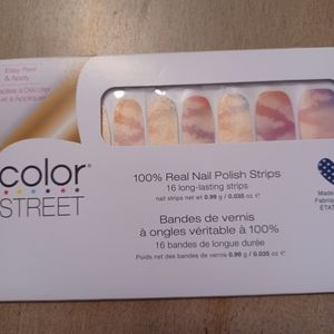 Color Street Nail Polish Strips - Painted Dawn - Shimmer Design